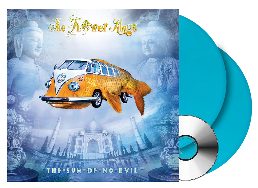 The Flower Kings - The Sum of no Evil. LTD ED. Blue 2LP/CD.